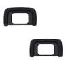 Eyecup Eyepiece Eyecup Viewfinder for Nikon D3400D3500 D3200 D5100 D5200 D5300 D5500 D5600 D5000 D3300 D3100 D3000 2-Pack DK-25