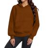 Women's Hoodies Fashion Oversized Hooded Fleece Sweatshirt Casual Long Sleeve Pullover Winter Clothing