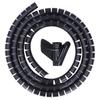 Spiral Cable Wrap Organizer Dia 20mm/0.79in Wire Winding Tube Cord Management System for Home