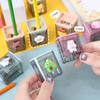 Mini Cute Sharpener Pencil Small Lovely Cartoon Bear Bunny Stationary Pencil Sharpeners Portable Student Kawaii School Supplies