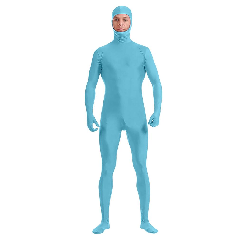Zentai Suit Cosplay Leotard Full Bodysuits Green Screen Suit Halloween Costumes