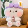 Rabbit Cartoon Cute Animal Plush Toys Lovely Deer Panda Girls Kids Gifts Bedtime