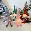 LED-Lit Knitted Forest Elf Christmas Tree Ornament