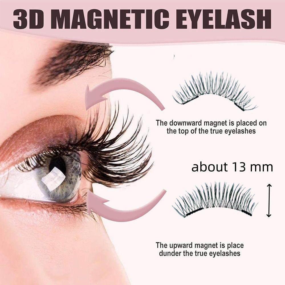 Glue-free Non-glue False Eyelashes Natural False Eyelashes Magnetic Eyelashes  Eye Makeup