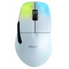 ROCCAT Kone Pro Air Wireless Gaming Mouse, 2.4GHzBluetooth, White, Optical19K Gold, Optical Switches, Side Buttons, Lightweight 75g, PTFE, Reflex,