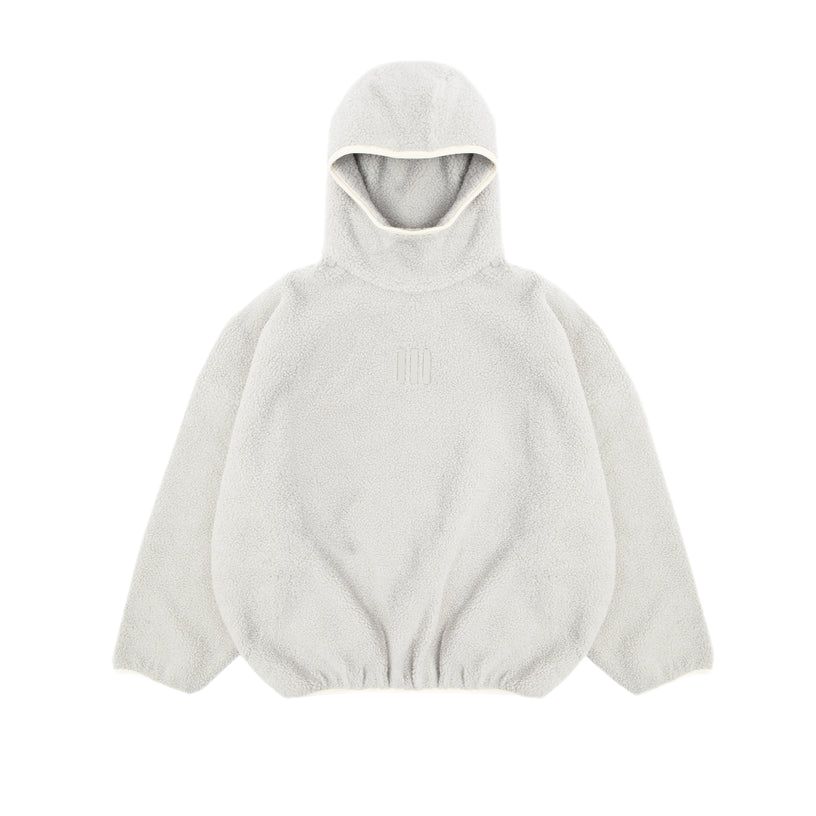 Adidas X Fear of God Athletics Hike Fleece Hoodie Sesame Men Tops White IM6074