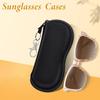 Portable Zipper Soft Glasses Case with Carabiner Sunglasses Case Zipper Eyeglass Pouch Glasses Protective Shell Bag