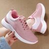 Women's Shoes Spring New Casual Sports Shoes Simple and Fashionable Soft Sole Light Breathable Lace-up Sports Shoes
