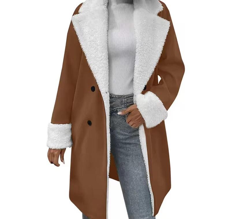 Winter New Women's Temperament Casual Commuting Woolen Jacket Women's