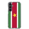 Coque Téléphone - Samsung - Galaxy S24 - Drapeau Suriname - Souple - Multicolore