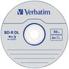 Verbatim 50Gb 6X Bd-R Dl Blu-Ray Discs 10Pcs Grey 43746