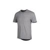 Nike Striped Logo Print Quick-Dry Running Crew Neck T-Shirt Men Tops Gray 892814-036