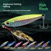 Fish Scale Pattern Upturned Mouth Iron Plate Lure: New Full Water Layer Fishing Bait