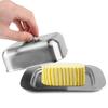 Stainless Steel Butter Tray Sealing Cheese Storage Keeper Butter Dish With Lid  Kitchen Dinnerware