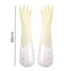 Rubber Thick Waterproof Household Scrubber Dishwashing Gloves Kitchen Clean Tool Cleaning Gloves