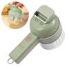 Vegetable Chopper 4 In 1 Handheld Wireless Electric Food Chopper Set with USB Powered for Garlic Chili Onion Celery Ginger Meat