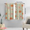 2pcs,2D Plane Printing Contemporary Curtains Bailey Blooms Polyester Fabric (without Rod) Festive Use for Bedroom, Living Room,