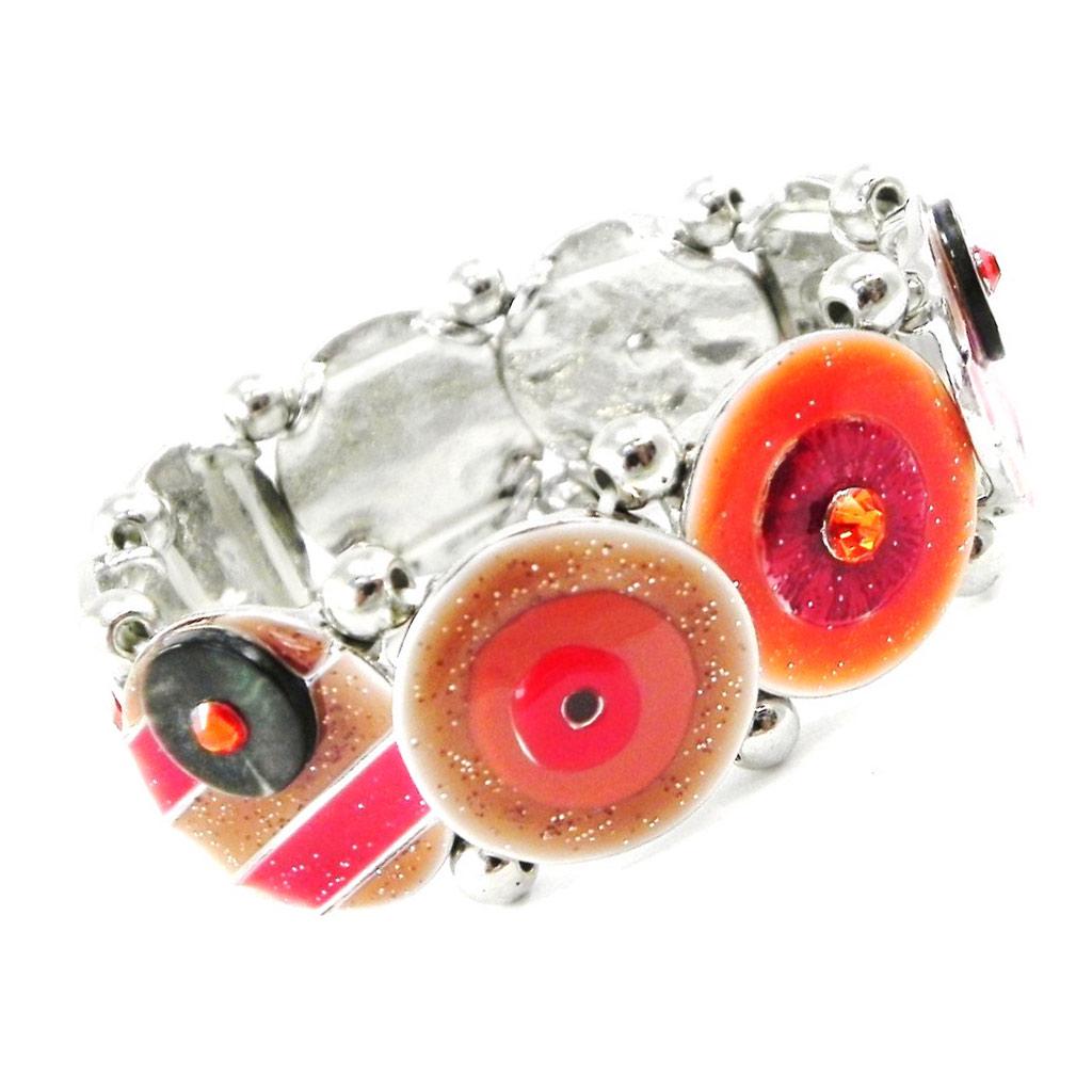 NOA [H8762] - Orange 'Bora Bora' Designer Bracelet