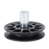Mower Idler Pulley Replacement V Groove Deck Belt Pulley Replace OEM 407287 532407287 for YTH2454
