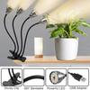 Full Spectrum LED Grow Lights for Indoor Plants Gooseneck Clip-on Plant Lamp Seedlings Dimmable Growing Lighting Timer Phytolamp