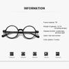 Reading Presbyopic Glasses Round Optics Glasse Ultra Light Men Women Anti Rays Radiation Blocking Computer Vision Care Spectacle