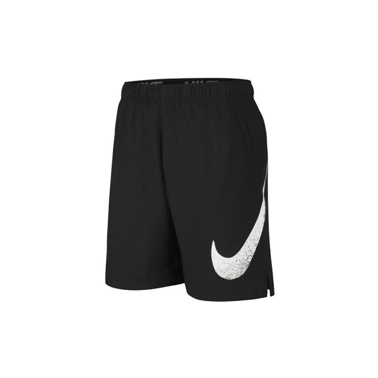 Nike Large Swoosh Sports Shorts Men Shorts Black CN9755-010