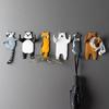 1 Pc Beautiful Animal Refrigerator Hook, Key Hook, Wall Hook, Detachable Kitchen Hook, Home Decoration Key Hook WBL