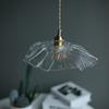 Modern Pendant Lights Flower Glass Hanging Lamps Home Decoration Lighting Living Room Bedroom Bedside Light Fixture Indoor