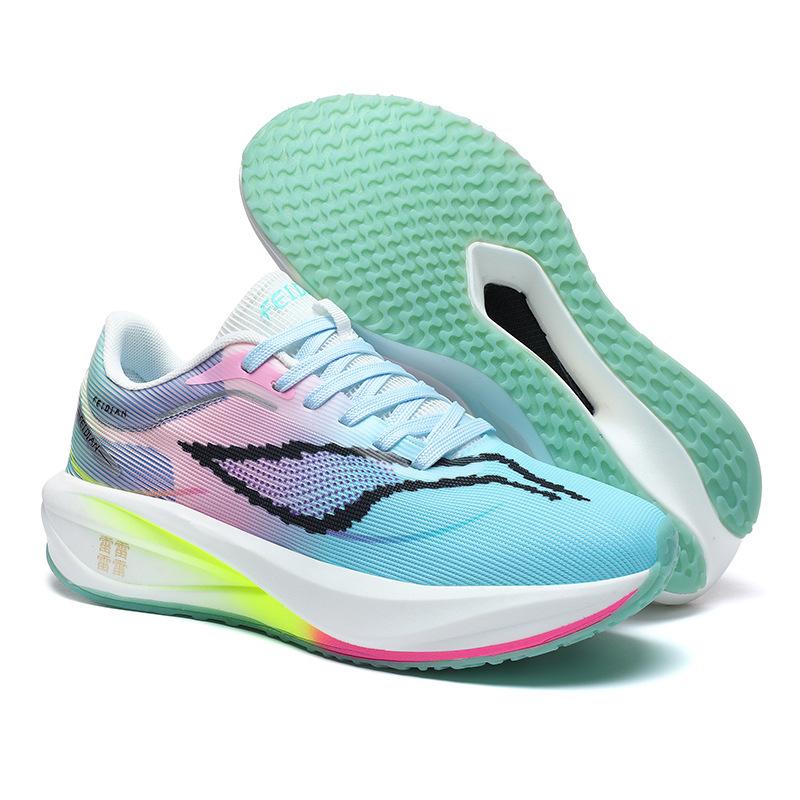 Big Jueying 3 Arch Carbon Board Running Shoes Men's and Women's Ultra Light Shock Absorption Casual Sneakers Cotton Shoes Red Rabbit 7Pro Running Sho