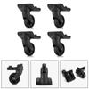 Universal Suitcase Wheel Replacement Easy To Install & Durable Luggage Wheels Smooth Rolling for Effortless Travels