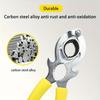 1pc Multifunctional Faucet Wrench with Yellow Rubber Grips - Kitchen & Bathroom Sink Aerator and Filter Removal Tool, Durable Metal Construction