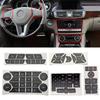 Для Mercedes Benz SLK Class R172 автомобиль центральная консоль рулевое колесо замок двери окно переключатель кондиционера кнопка ремонт наклейка наклейка
