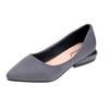2025 Spring Women Pumps Low Square Heel Pointed Toe Work Shoes Lady Office Pumps Summer Slip On Casual Shoes Woman   WSH3604