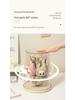 Rotating Labubu Plush Doll Display Box & Charm Stand