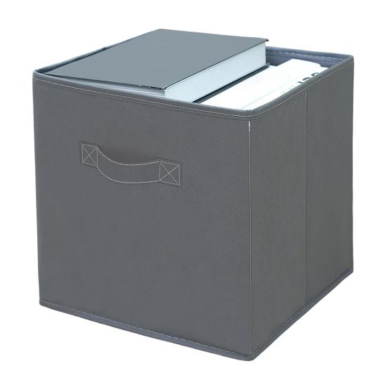 Fabric Storage Cube with Handle Large Capacity Easy Access Foldable Heavy-Duty Toys Clothes