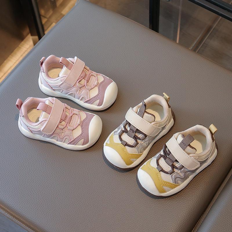 Обувь для малышей детская обувь легкая 2025 осень новая мужская нескользящая с мягкой подошвой детская функциональная обувь женская устойчиво