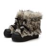Fashion 2024 Women Snow Boots Outdoor Thick Bottom Snow Shoes Women Warm Fur Ankle Boots Shoes Anti Slip Snow Booties