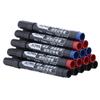 Permanent Paint Marker Pen Oily Waterproof Black Pen for Tyre Markers Quick Drying Signature Pen Stationery Supplies