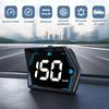 Universal Car HUD Digital GPS Speedometer Head Up Display MPH Overspeed Alarm Multifunctional Speedometer Compass HD Display