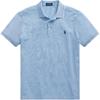 Polo Logo Embroidered Slim Fit Straight Cut Short Sleeve Polo Shirt Men Tops Island-Blue MNPOKNI1N820582-400