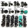 120Pcs Interior Door Trim Styling Retainer Rivet Clips Fender Panel  Bumper Door