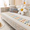 Chenille Sofa Cushion Leather Four Seasons Universal Simple Modern Cover Cloth Sofa Cover Light Luxury High-End Cushion Towel American Style