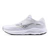 Wave Rider 27 Running Thick White X Black X 4E Shoes, Jogging, Marathon, Training, Sports, Lightweight, Resilient, Sole, Men's, Gray, 28.5 Cm,