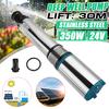 350W Solar Water Pump DC Screw Submersible Pump High Lift Stainless Steel Deep Well Pump Agricultural Irrigation
