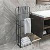 Coat Rack Household Bathroom Floor-to-ceiling Washbasin Simple Light Luxury Bathroom Storage Towel Rack Shelves for Bedroom
