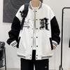 Men's Trendy High Street Baseball Jacket - Spring, Summer, Autumn Casual Loose Fit