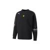 Crew Neck Long Sleeve Sweatshirt With Stripe Print Logo Men Tops Black 535785-01