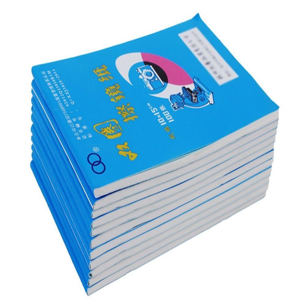 100Pages/Book Anti-fog Lens Cleaning Cloths Cleaning Cleaning Wipes Booklet Eyeglass