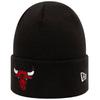 New Era Chicago Bulls Cuff Hat, Mens Black Cap