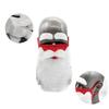 Claus Christmas Santa Eyebrows Beard Adult Cotton Warm Mask Party Set Cosplay